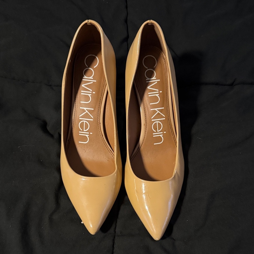 Calvin Klein Women's Beige Heels